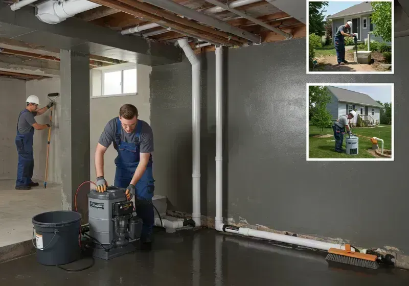 Basement Waterproofing and Flood Prevention process in Montebello, NY